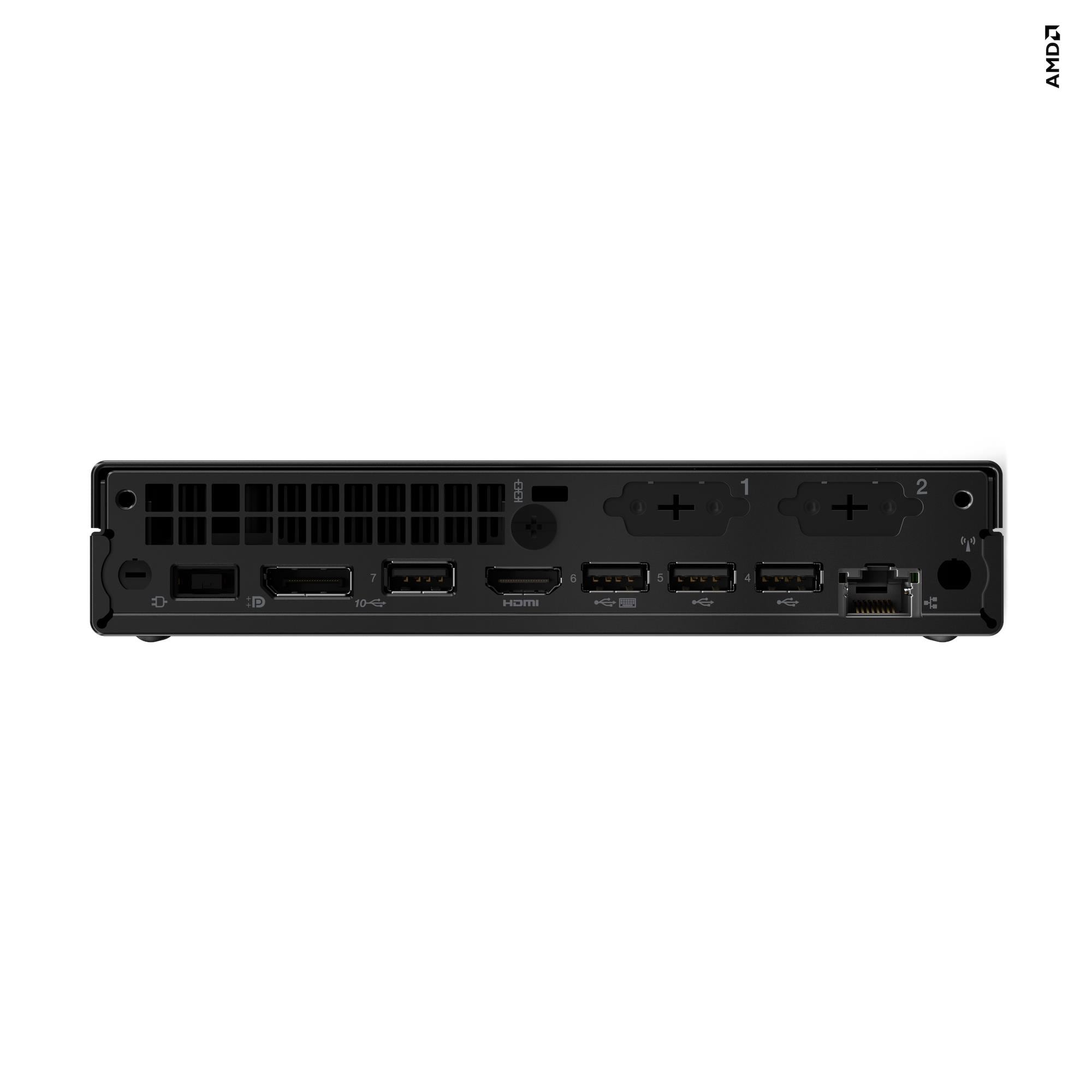 Lenovo ThinkCentre M75q Gen 5, AMD Ryzen™ 5 8500GE (3.40GHz, 16MB), W11P64 CZ/SK/EN, 16.0GB, 1x512GB SSD M.2 2280 PCIe Gen4 TLC Opal, AMD Radeon™ 740M, RZ616 2x - obrazek 3