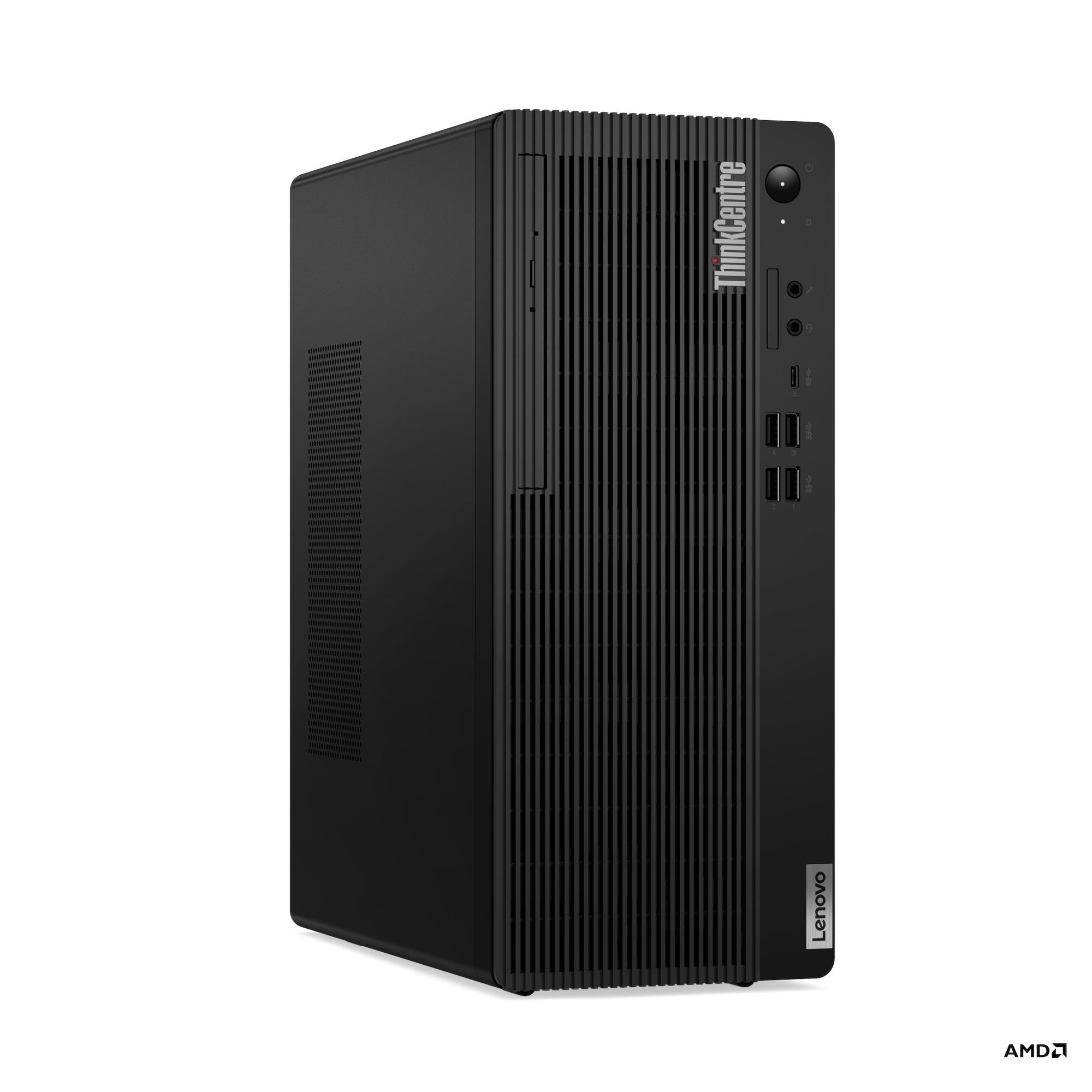 Lenovo ThinkCentre M75t Gen 5, AMD Ryzen™ 5 8500G (3.55GHz, 16MB), W11P64 CZ/SK/EN, 16.0GB, 1x512GB SSD M.2 2280 PCIe Gen4 TLC Opal, RZ616 2x2 AX, 1 rok wsparci