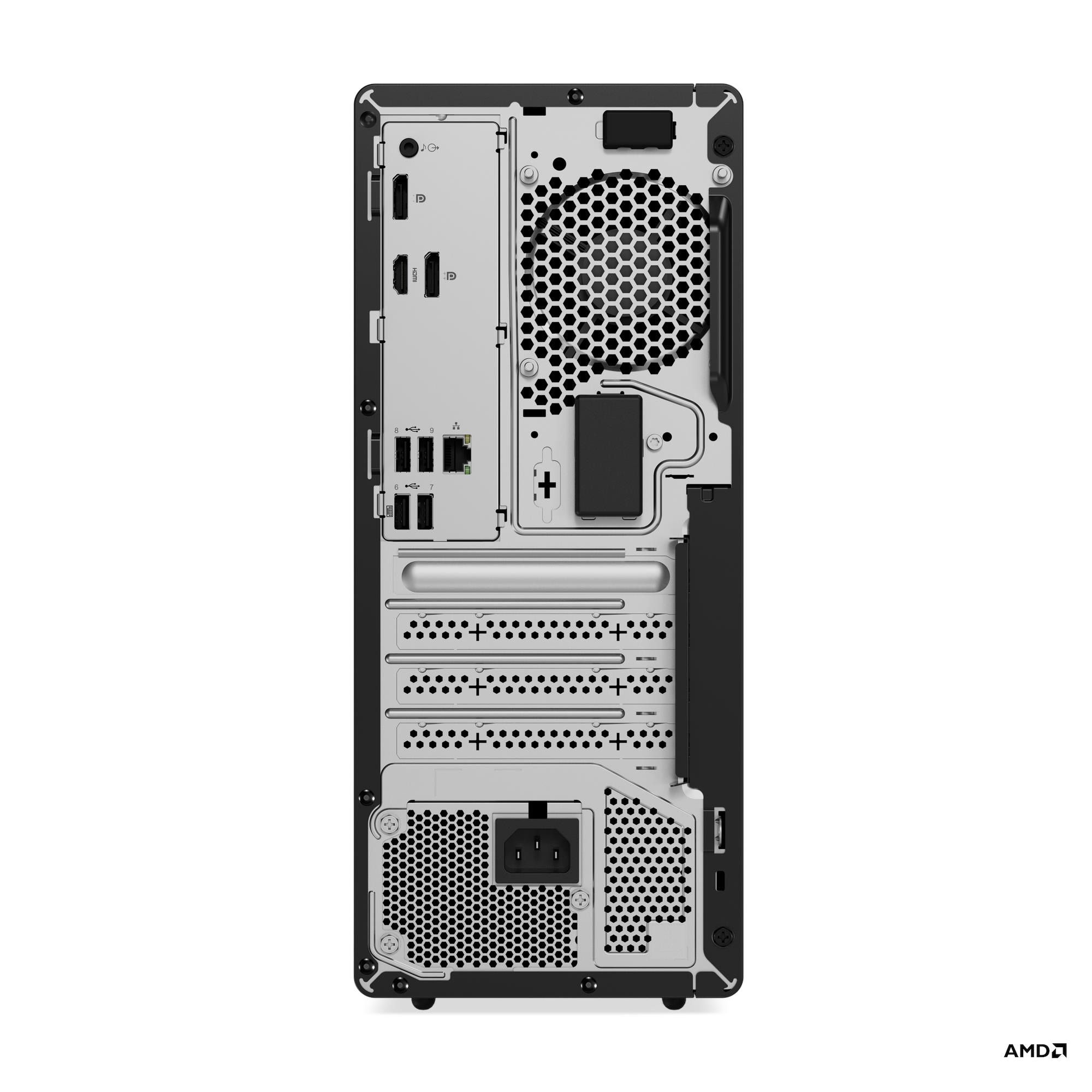 Lenovo ThinkCentre M75t Gen 5, AMD Ryzen™ 5 8500G (3.55GHz, 16MB), W11P64 CZ/SK/EN, 16.0GB, 1x512GB SSD M.2 2280 PCIe Gen4 TLC Opal, RZ616 2x2 AX, 1 rok wsparci - obrazek 4