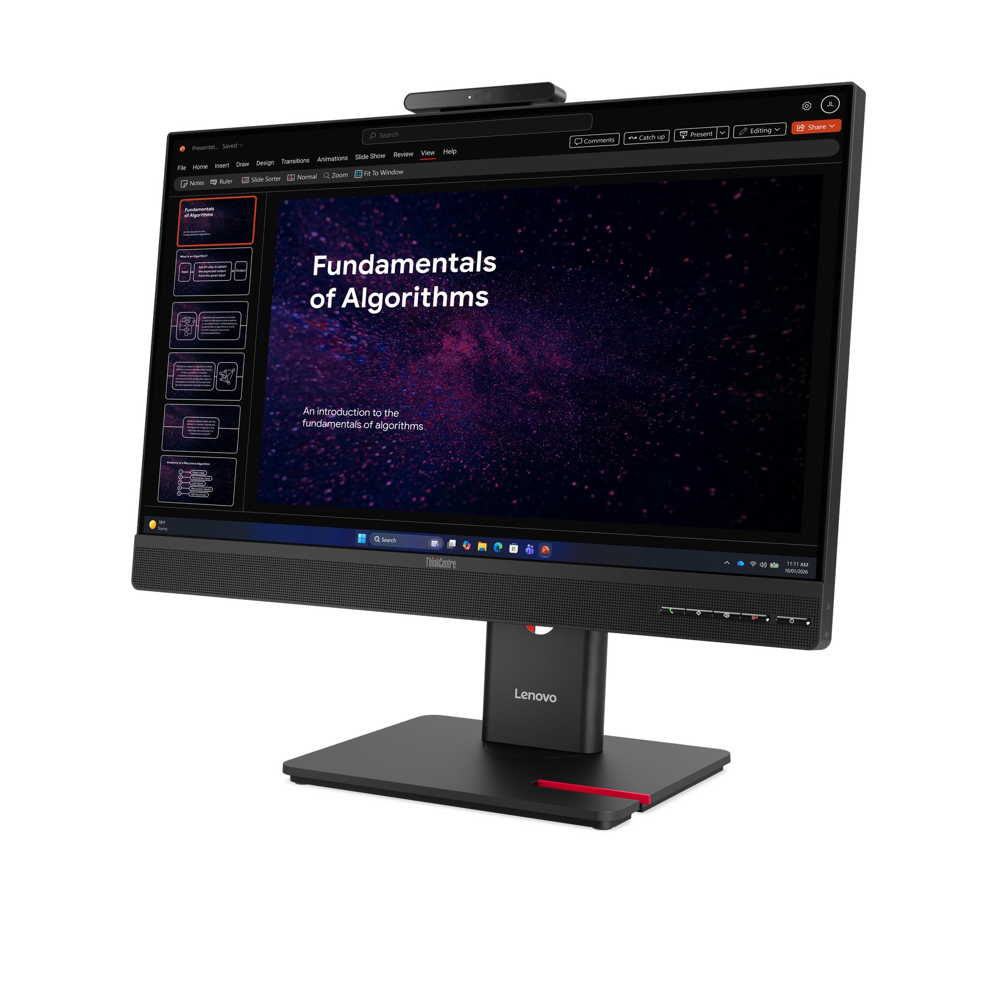 Monitor Lenovo ThinkVision TIO24 G6 23.8" FHD 120Hz IPS - obrazek 2