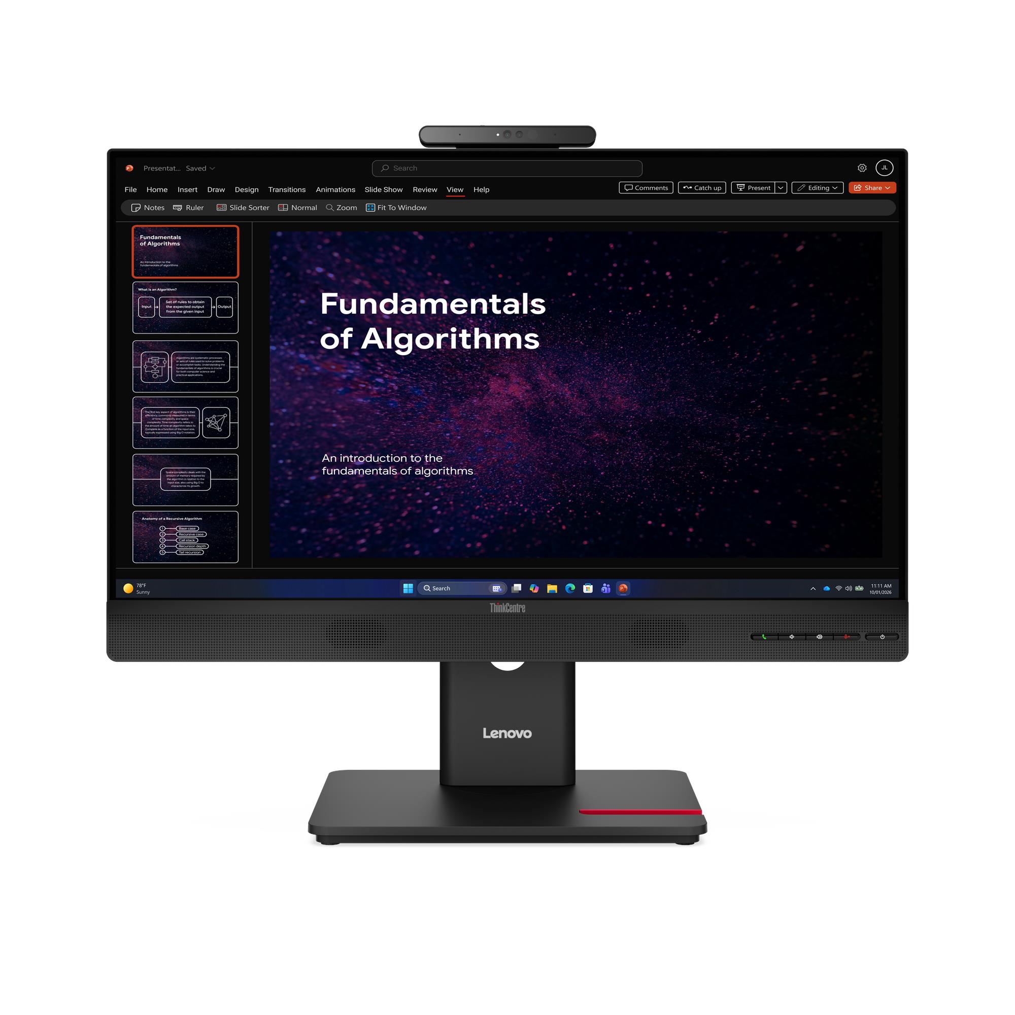 Monitor Lenovo ThinkVision TIO24 G6 23.8" FHD 120Hz IPS - obrazek 3
