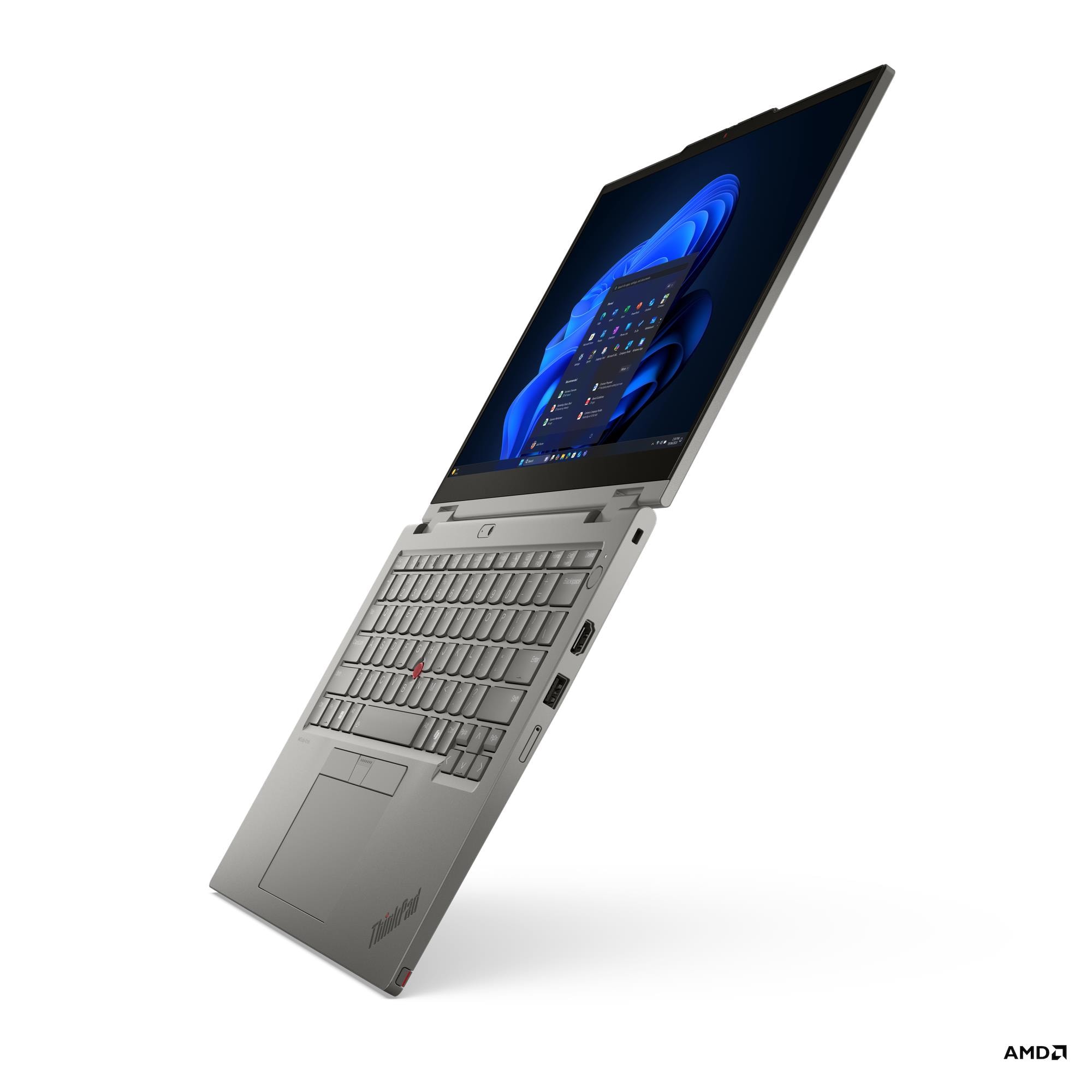 Lenovo ThinkPad L13 2-w-1 Gen 6 (AMD), AMD Ryzen™ 7 PRO 250 (3.30GHz, 16MB), 13.3" WUXGA Dotykowy, W11P64 CZ/SK/EN, 32.0GB, 1x1TB SSD M.2 2242 PCIe Gen4 TLC Opa - obrazek 3