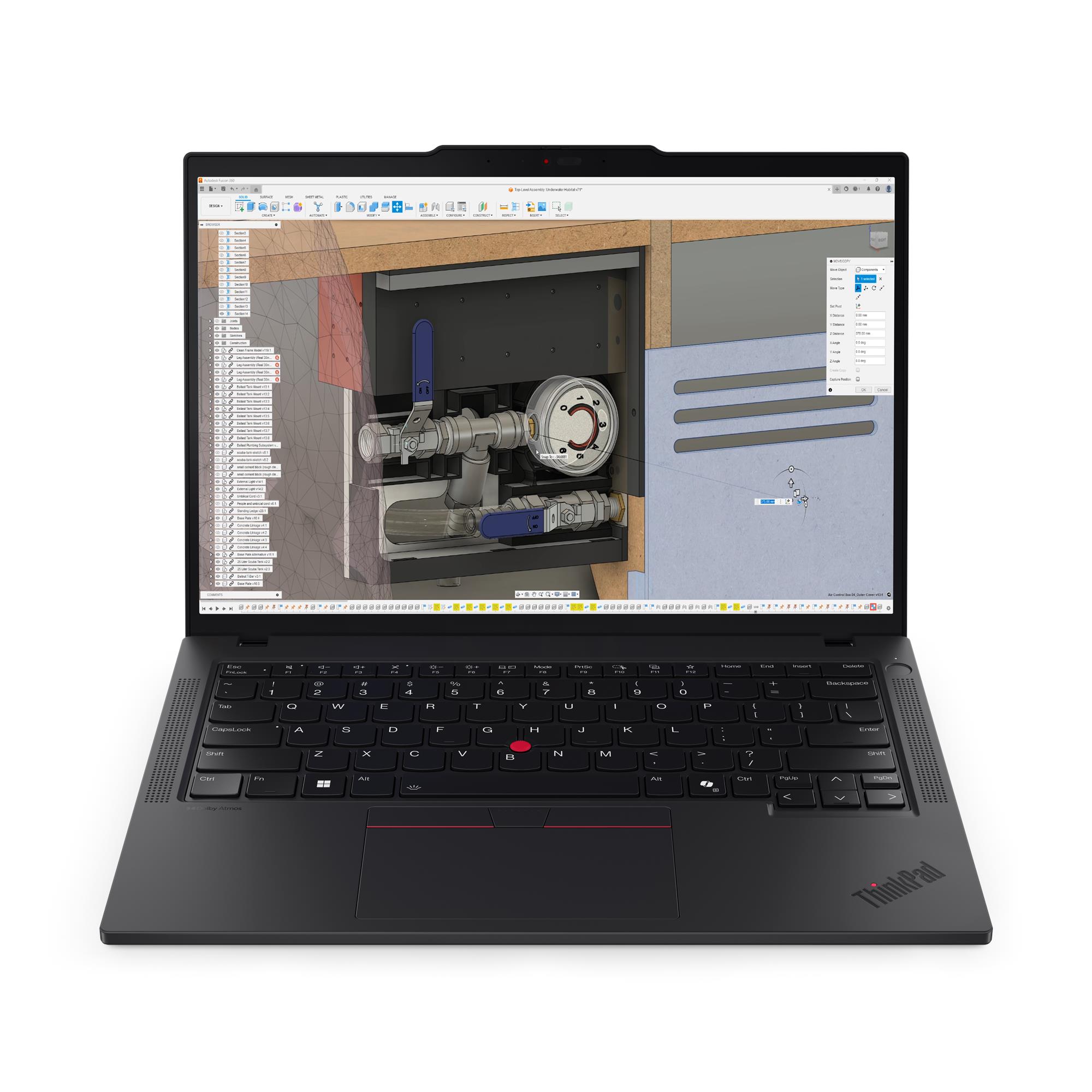 Lenovo ThinkPad P14s AMD G6, AMD Ryzen™ AI 7 PRO 350, 14" WUXGA Bezdotykowy, W11P64 CZ/SK/EN, 64.0GB, 1x1TB SSD M.2 2280 PCIe Gen4 Performance TLC Opal, AMD Rad