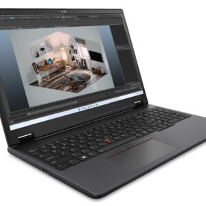 Lenovo ThinkPad P16v G2, Intel® Core™ Ultra 7 165H vPro®, W11P64 GER, 32.0GB, 1x512GB SSD, 1xNVIDIA RTX™ 1000 Ada 6GB, BT5.1 lub BT5.3, 4 ogniwa Li-Ion 90 Wh, 1