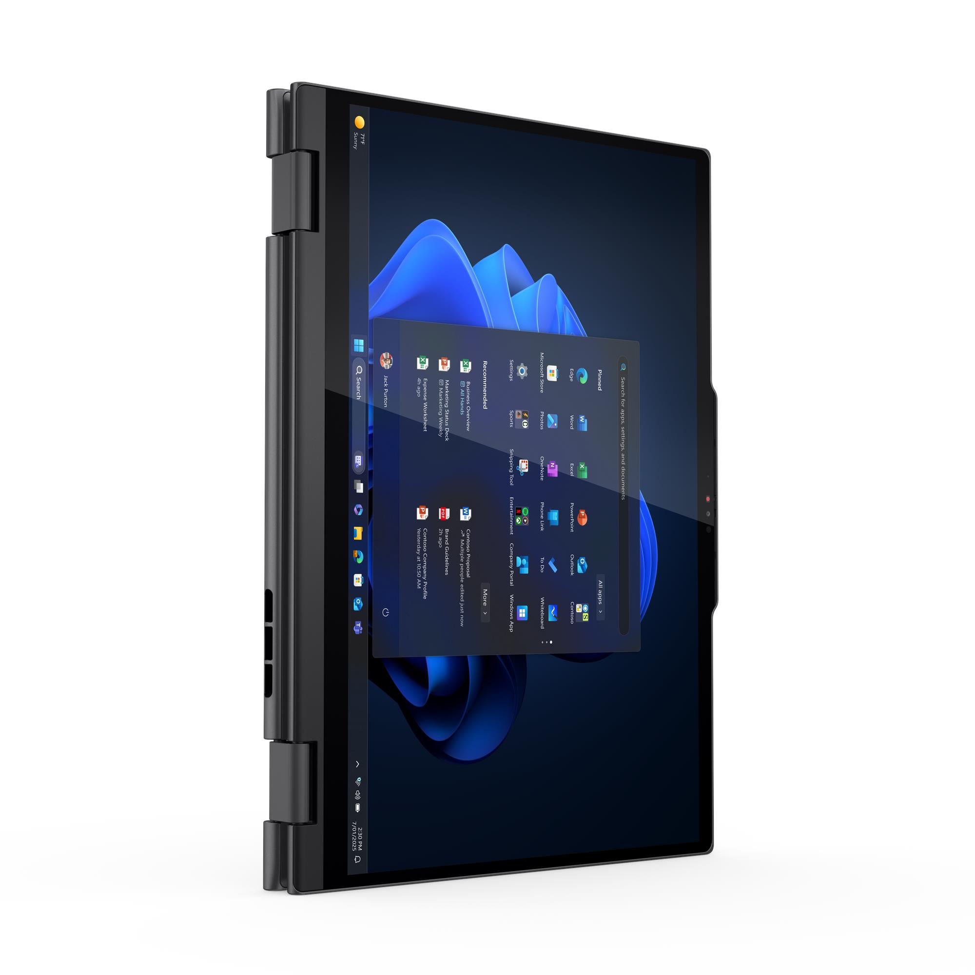 Lenovo ThinkPad T14s 2-w-1 G1, Intel® Core™ Ultra 5 225U, 14" WUXGA Dotykowy, W11P64 CZ/SK/EN, 16.0GB, 1x512GB SSD M.2 2280 PCIe Gen4 TLC Opal, SMC, 3 Ogniwa Li - obrazek 4