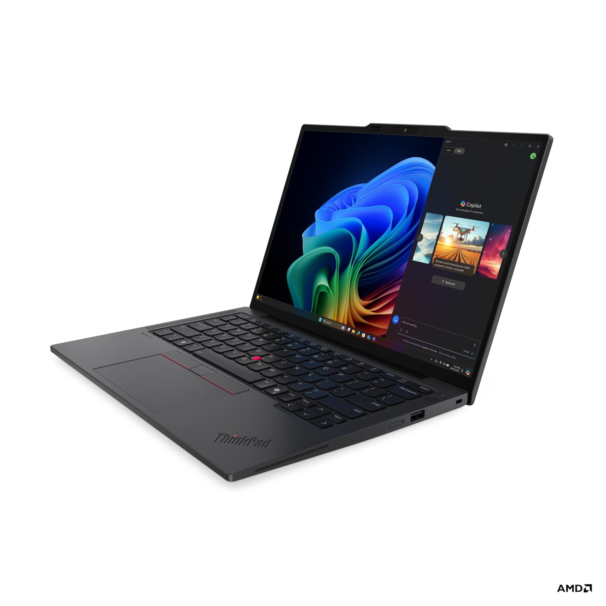 Lenovo ThinkPad X13 AMD G6, AMD Ryzen™ AI 7 PRO 350, 13.3" WUXGA Bezdotykowy, W11P64 CZ/SK/EN, 32.0GB, 1x1TB SSD, NFC, RW350R-GL 5G, 4 Ogniwa Li-ion 54.7Wh, 3-l - obrazek 5