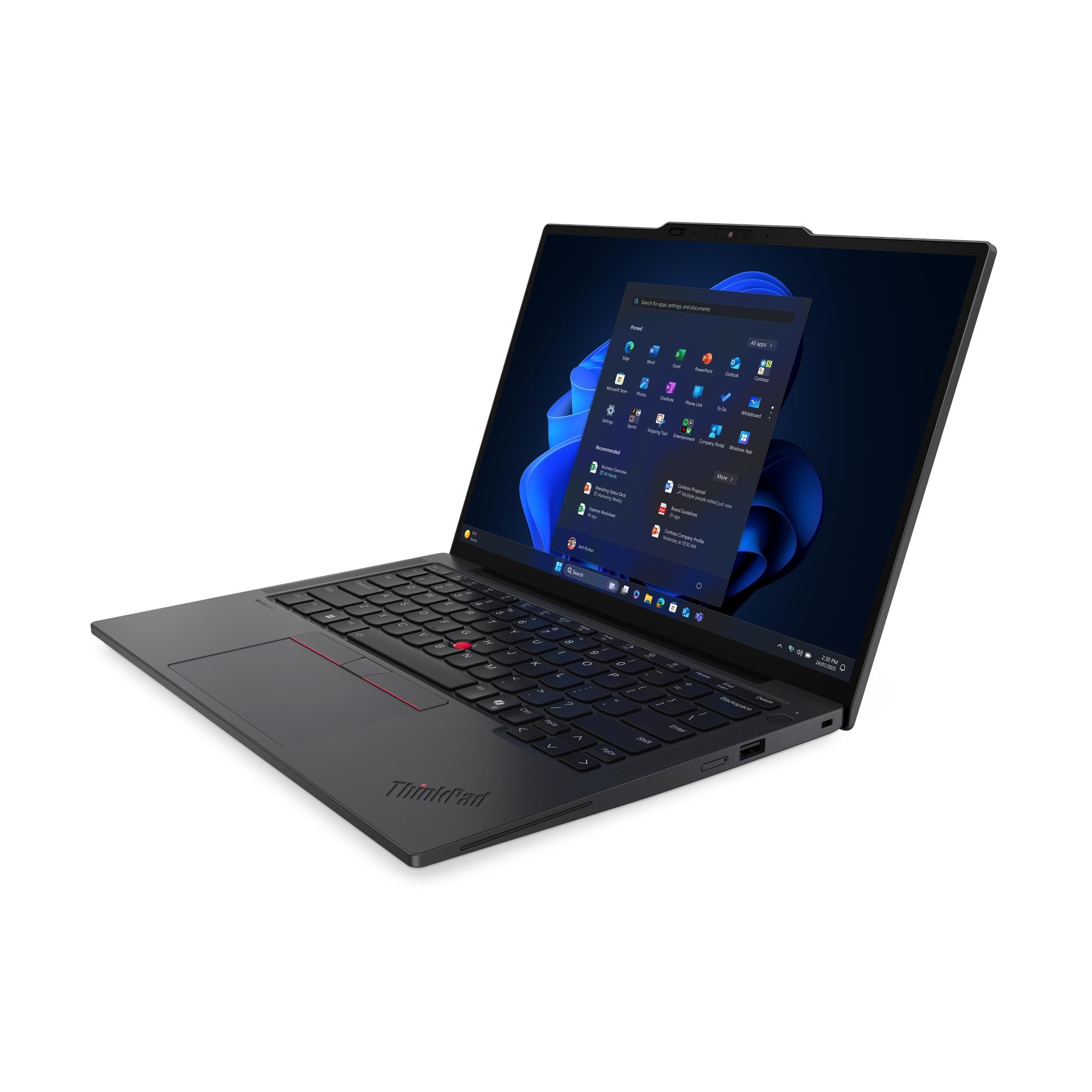 Lenovo ThinkPad X13 G6, Intel® Core™ Ultra 7 255U, 13.3" WUXGA Dotykowy, W11P64 CZ/SK/EN, 32.0GB, 1x1TB SSD, RW350R-GL 5G, NFC, Intel®BE201, 4 Ogniwa Li-ion 54. - obrazek 3
