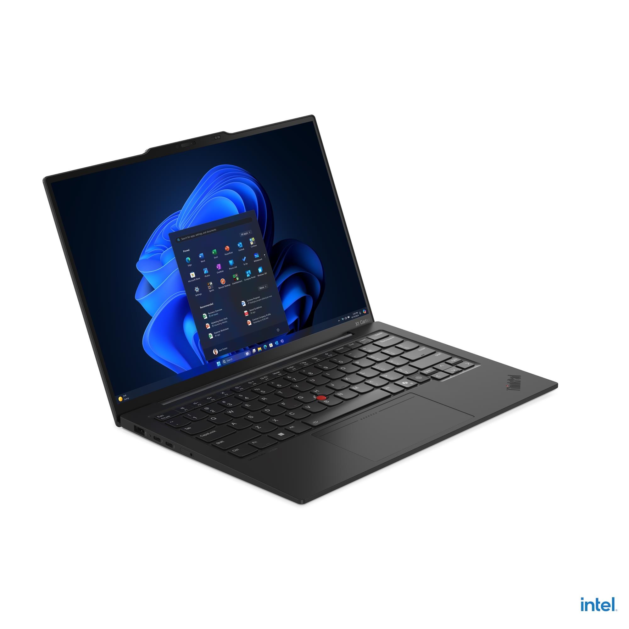 Lenovo ThinkPad X1 Carbon G13, Intel® Core™ Ultra 7 255U, W11P64 CZ/SK/EN, 32.0GB, 1x1TB SSD M.2 2280 PCIe Gen5 Wydajność TLC Opal, EM160R-GL 4G, 1080PFHD RGB+I - obrazek 4