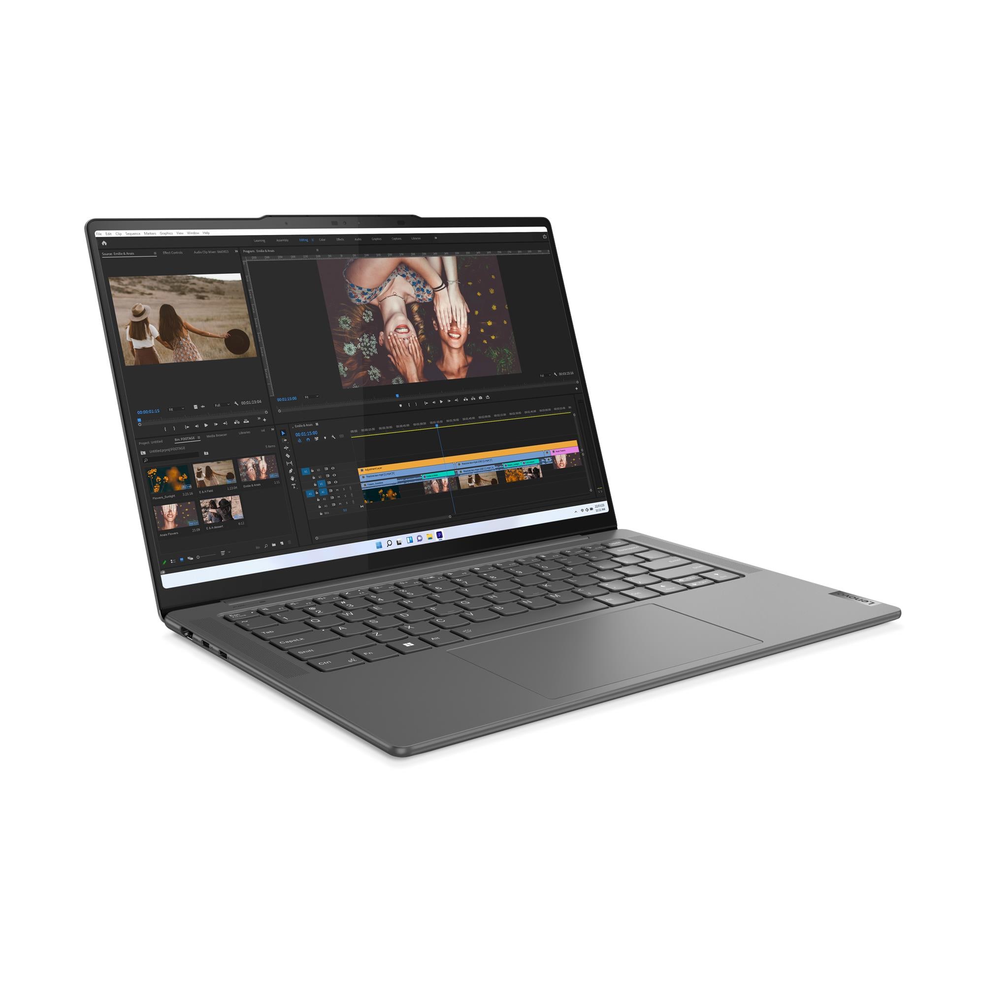 LENOVO Yoga Pro 7 Intel Core i5-13500H 14.5inch WQXGA AG 16GB LP5 512GB SSD M.2 UMA Wi-Fi 6E + BT W11H Storm Grey (P)