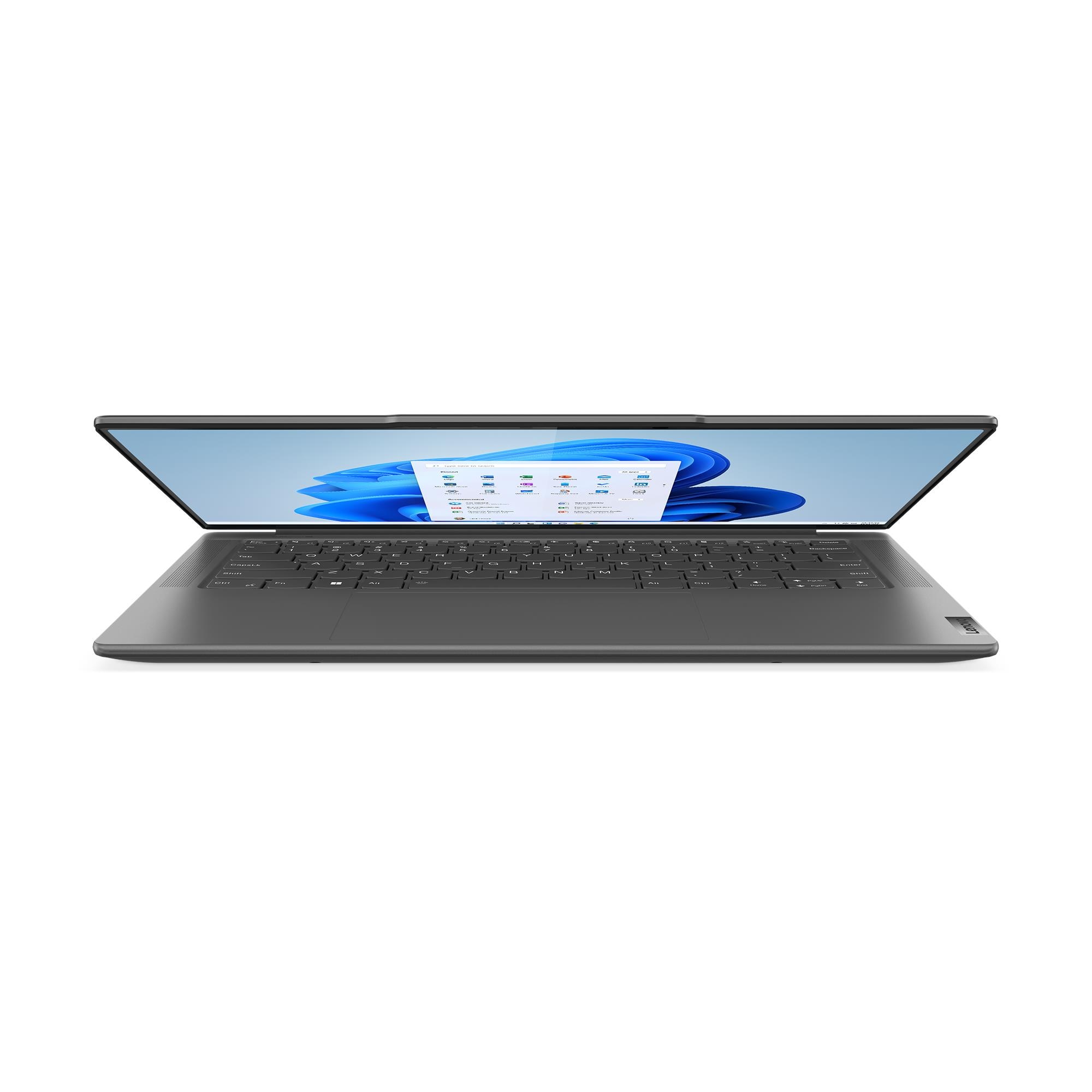 LENOVO Yoga Pro 7 Intel Core i5-13500H 14.5inch WQXGA AG 16GB LP5 512GB SSD M.2 UMA Wi-Fi 6E + BT W11H Storm Grey (P) - obrazek 3