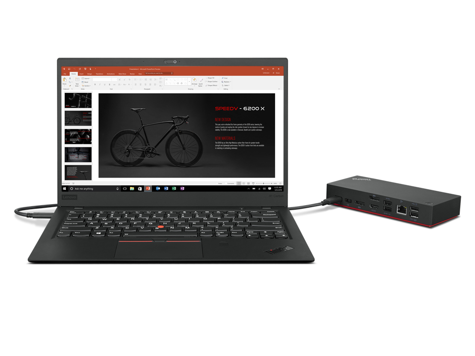 Lenovo ThinkPad Universal USB-C Dock 90W 40AY0090EU - obrazek 5