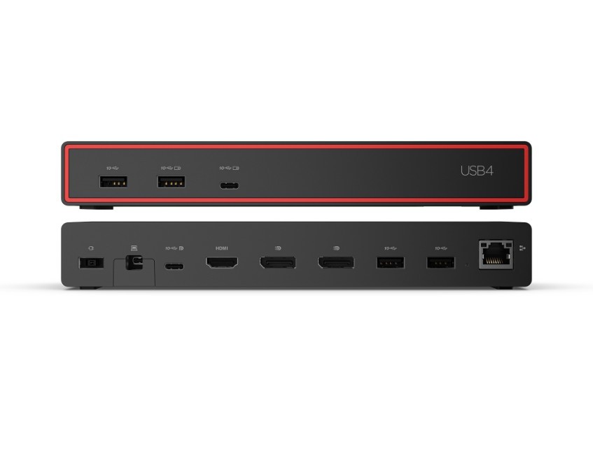 Stacja dokująca Lenovo ThinkPad USB4 Dock 5000 (z adapterem 135W) 40BF0135EU - obrazek 5