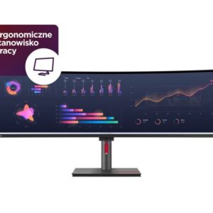 Lenovo Monitor ThinkVision P49w-30 49" IPS Dual QHD 32:9