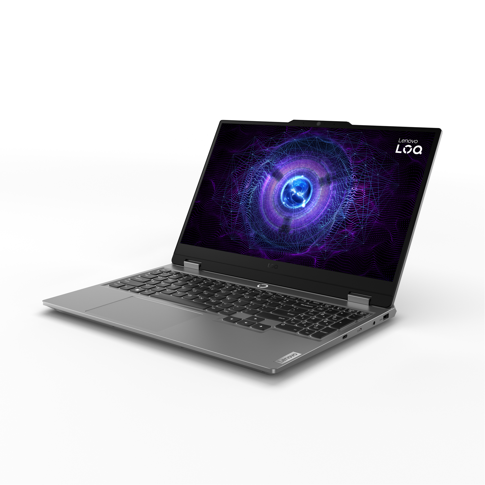 Lenovo LOQ 15IAX9 Intel® Core™ i5 i5-12450HX Laptop 39,6 cm (15.6") Full HD 16 GB DDR5-SDRAM 512 GB SSD NVIDIA GeForce RTX 4050 Wi-Fi 6 (802.11ax) Angielski Szary - obrazek 3