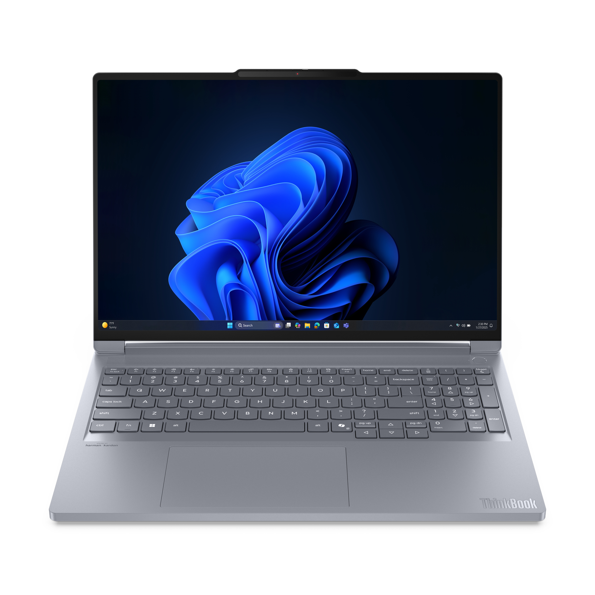 Lenovo ThinkBook 16p G6 IAX Intel Core Ultra 7 255HX Laptop 40,6 cm (16") WQXGA 16 GB DDR5-SDRAM 512 GB SSD NVIDIA GeForce RTX 5060 Wi-Fi 7 (802.11be) Windows 11 Pro Francuski Szary