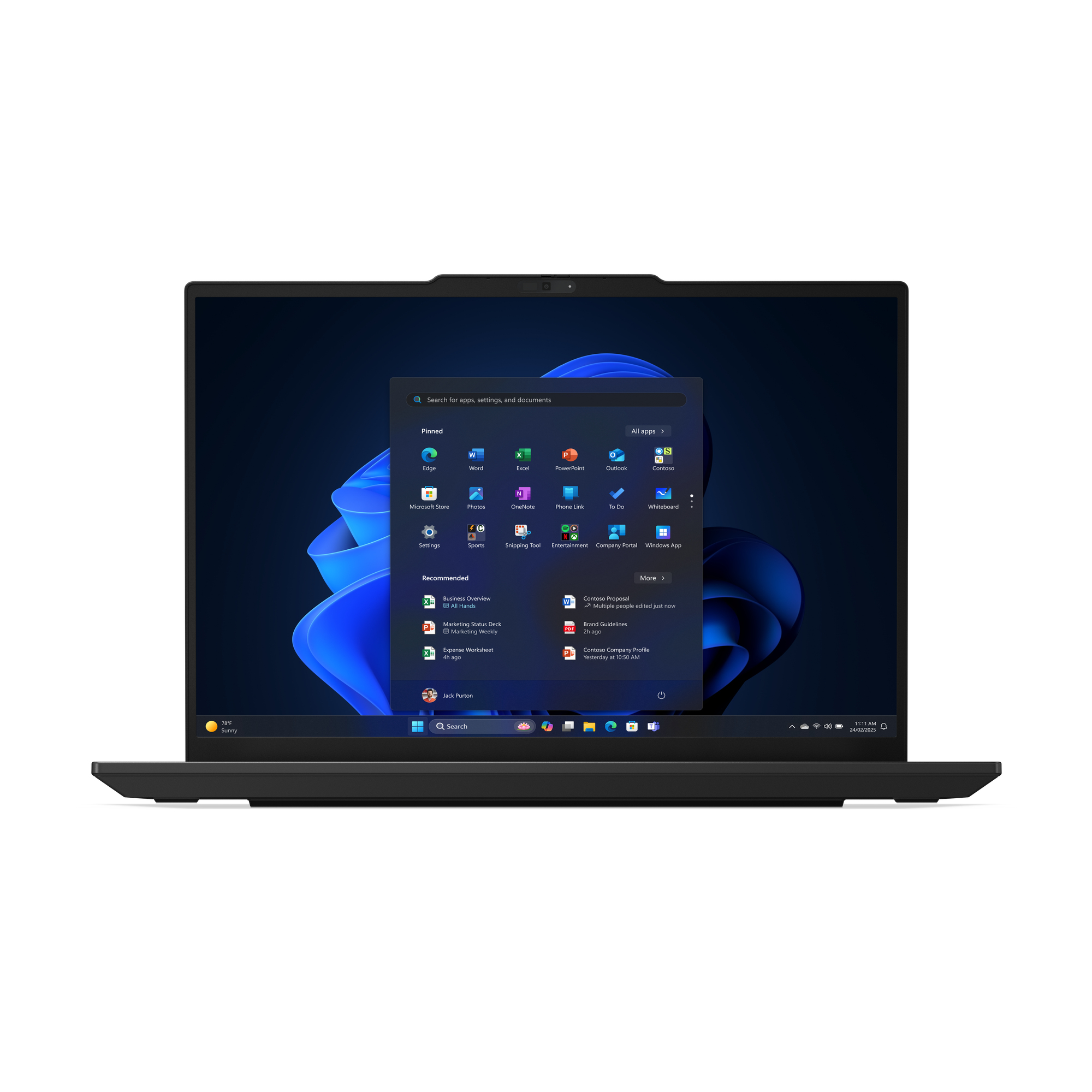 Lenovo ThinkPad E14 Gen 7 (Intel) Copilot+ PC Intel Core Ultra 5 228V Laptop 35,6 cm (14") WUXGA 32 GB LPDDR5x-SDRAM 512 GB SSD Wi-Fi 6E (802.11ax) Windows 11 Pro Angielski Czarny - obrazek 5