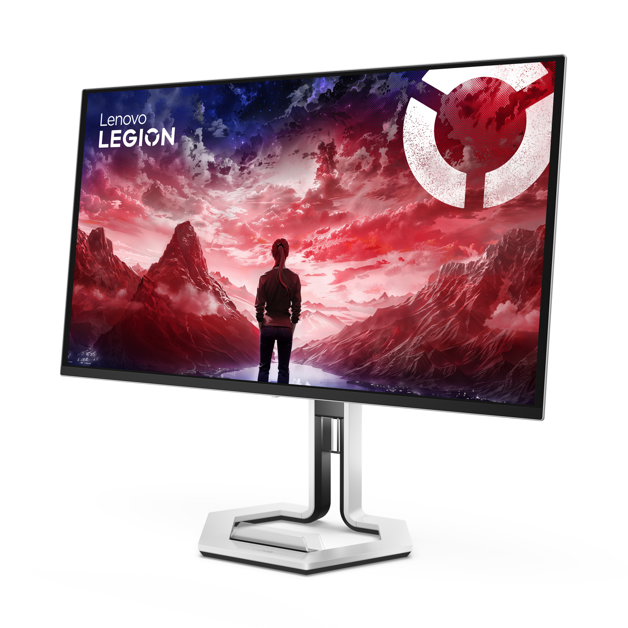 Lenovo Legion Pro 27UD-10 monitor komputerowy 67,3 cm (26.5") 3840 x 2160 px 4K Ultra HD QD-OLED Czarny, Szary - obrazek 3