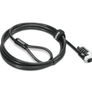 Lenovo 4XE1F30278 zapięcie do kabli Czarny 1,8 m