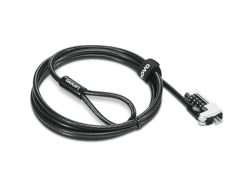 Lenovo 4XE1F30278 zapięcie do kabli Czarny 1,8 m