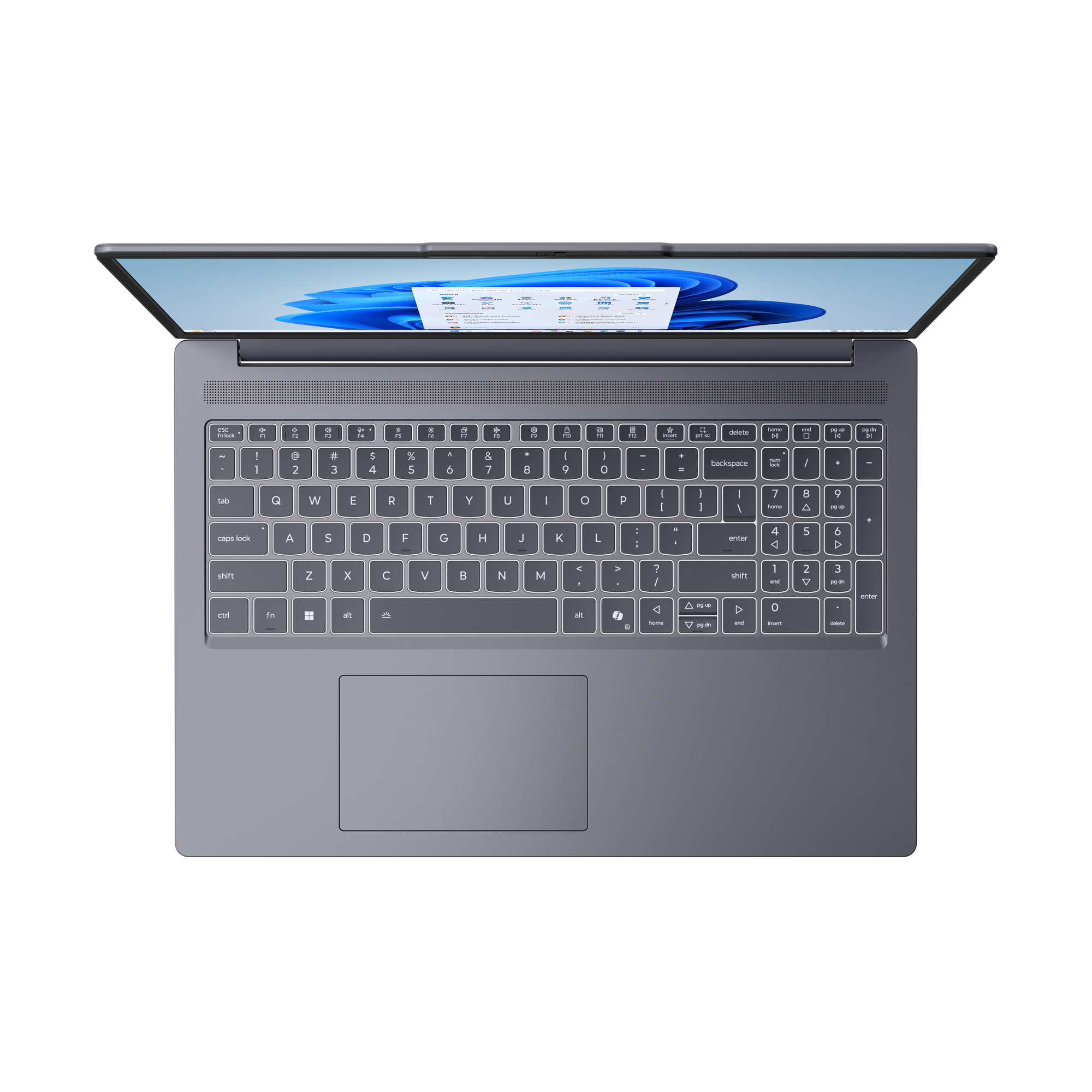 Lenovo IdeaPad Slim 3 16ARP10 AMD Ryzen™ 5 7535HS Laptop 40,6 cm (16") WUXGA 16 GB DDR5-SDRAM 512 GB SSD Wi-Fi 6 (802.11ax) Angielski Szary - obrazek 2