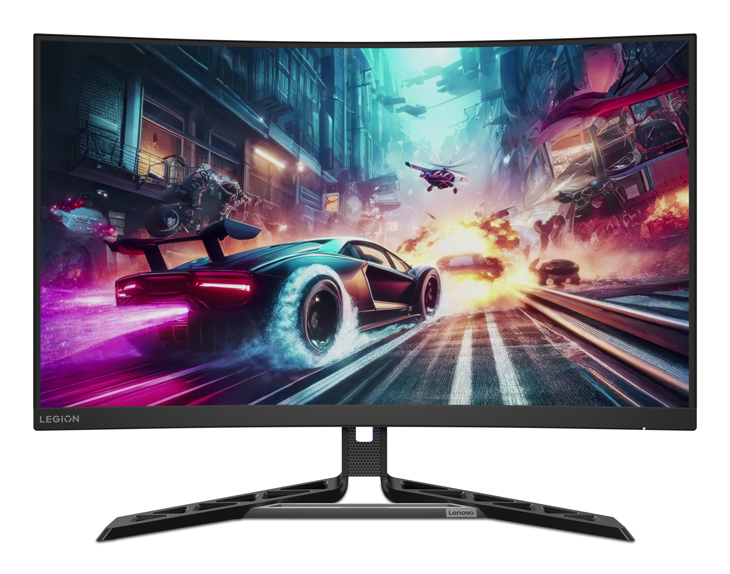 Lenovo Legion R32qc-30 monitor komputerowy 80 cm (31.5") 2560 x 1440 px Quad HD LED Czarny