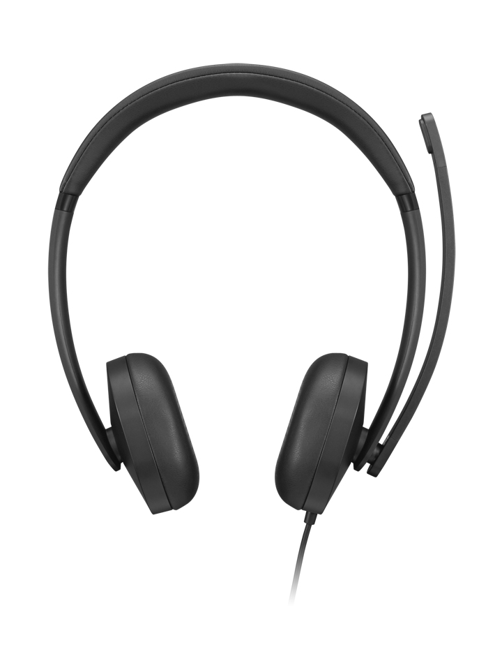 Lenovo VoIP Headset 5000 - Przewodowy zestaw słuchawkowy USB-C do zastosowań profesjonalnych