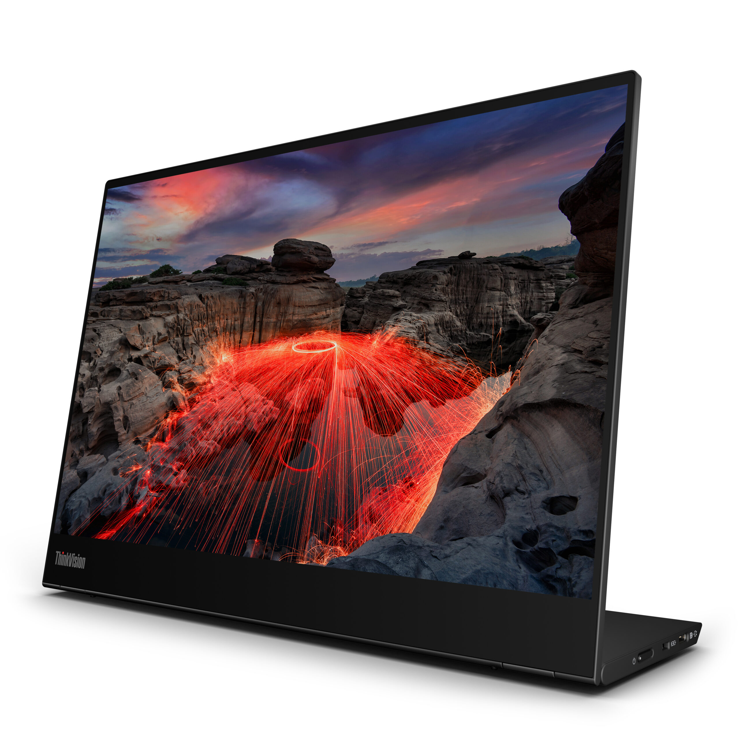 Lenovo ThinkVision M14t Gen 2 - Przenośny Monitor Dotykowy 14" 2.2K - obrazek 3