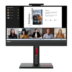 Lenovo ThinkCentre Tiny-In-One 22 Gen 5 monitor komputerowy 54,6 cm (21.5") 1920 x 1080 px Full HD LED Czarny