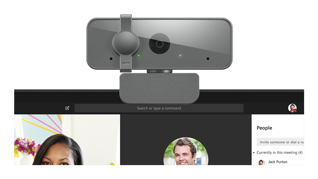 Lenovo Webcam GXC1S15023 - Kamera Full HD 1080p USB 2.0 - obrazek 3
