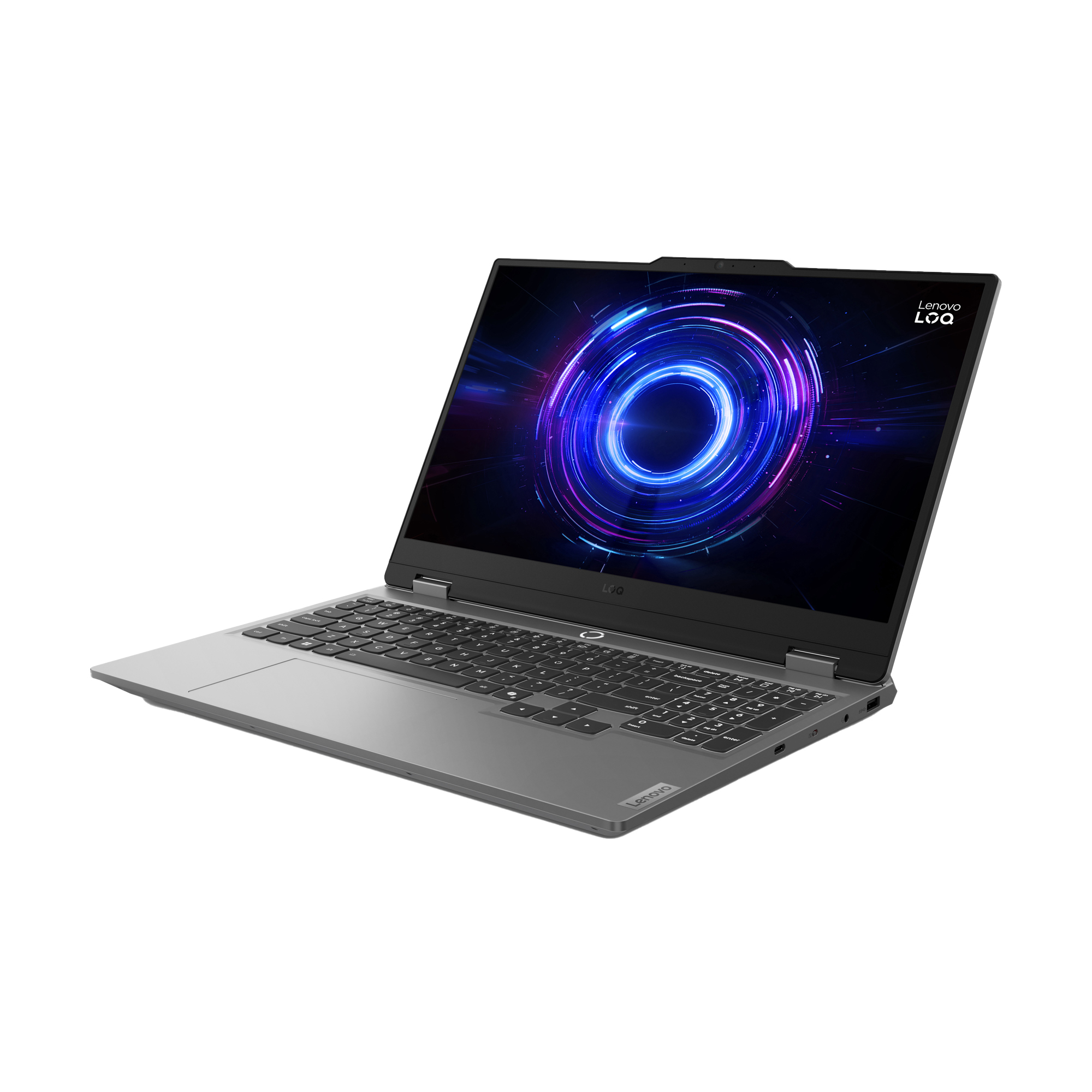 Lenovo LOQ 15IRX10 Intel® Core™ i5 i5-13450HX Laptop 39,6 cm (15.6") Full HD 16 GB DDR5-SDRAM 512 GB SSD NVIDIA GeForce RTX 5050 Wi-Fi 6 (802.11ax) Angielski Szary - obrazek 2