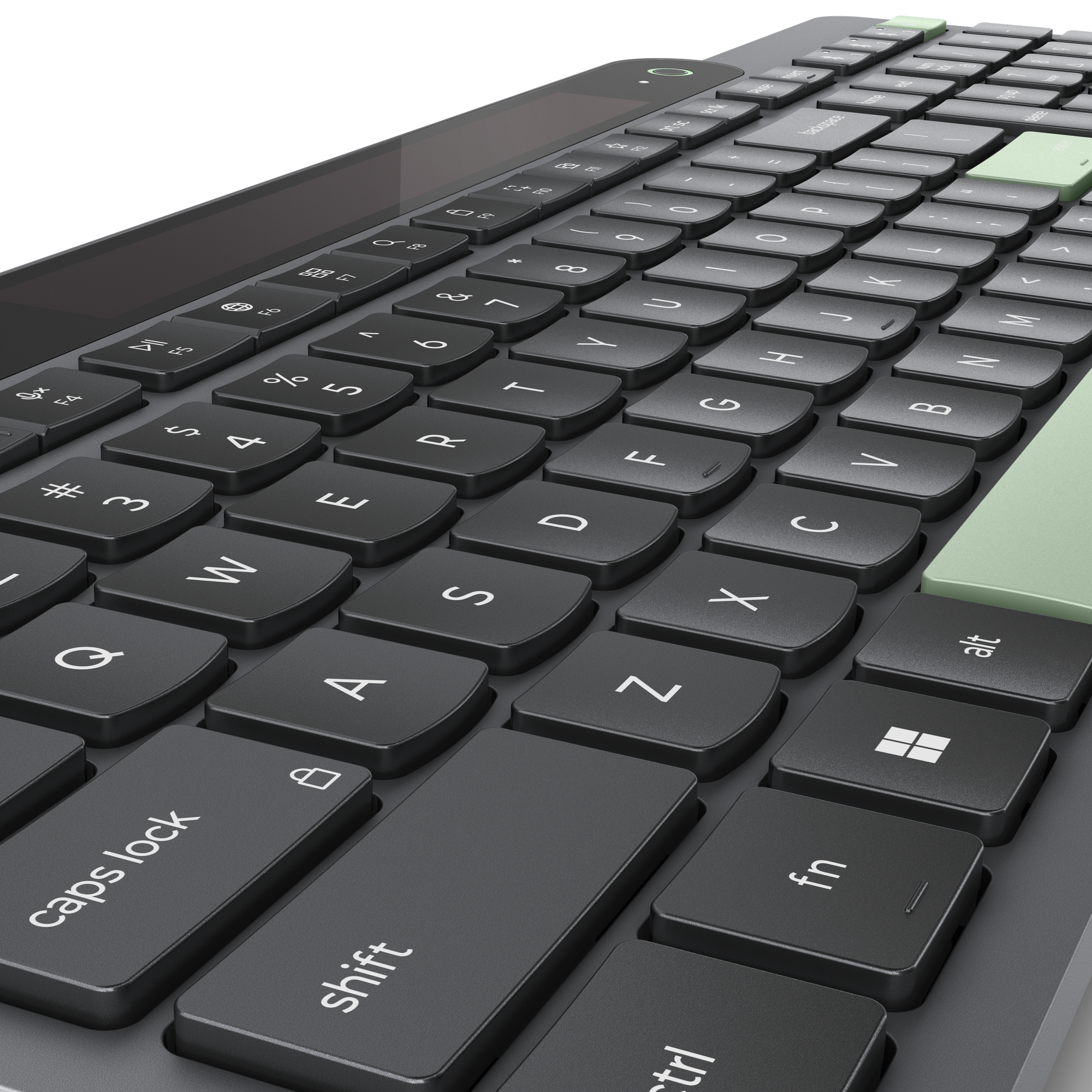 Lenovo Self-Charging Bluetooth Keyboard - Klawiatura Bezprzewodowa - obrazek 2