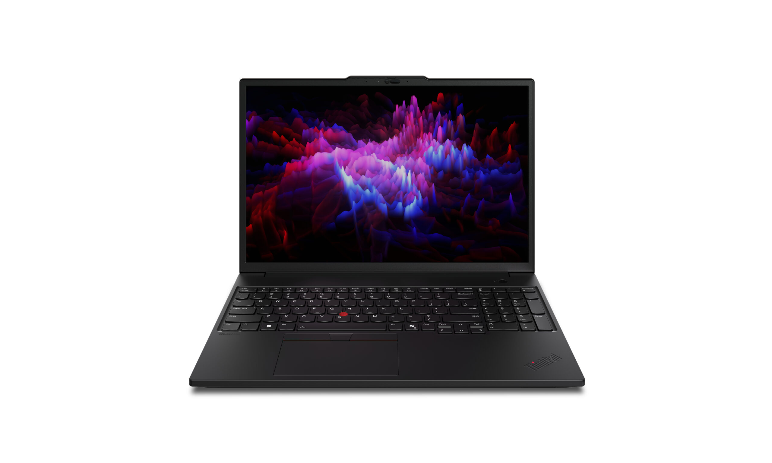Lenovo ThinkPad P16s Gen 4 (Intel) Intel Core Ultra 7 265H Mobilna stacja robocza 40,6 cm (16") WUXGA 64 GB DDR5-SDRAM 1 TB SSD NVIDIA RTX PRO 1000 Blackwell Wi-Fi 7 (802.11be) Windows 11 Pro Niemiecki Czarny - obrazek 2