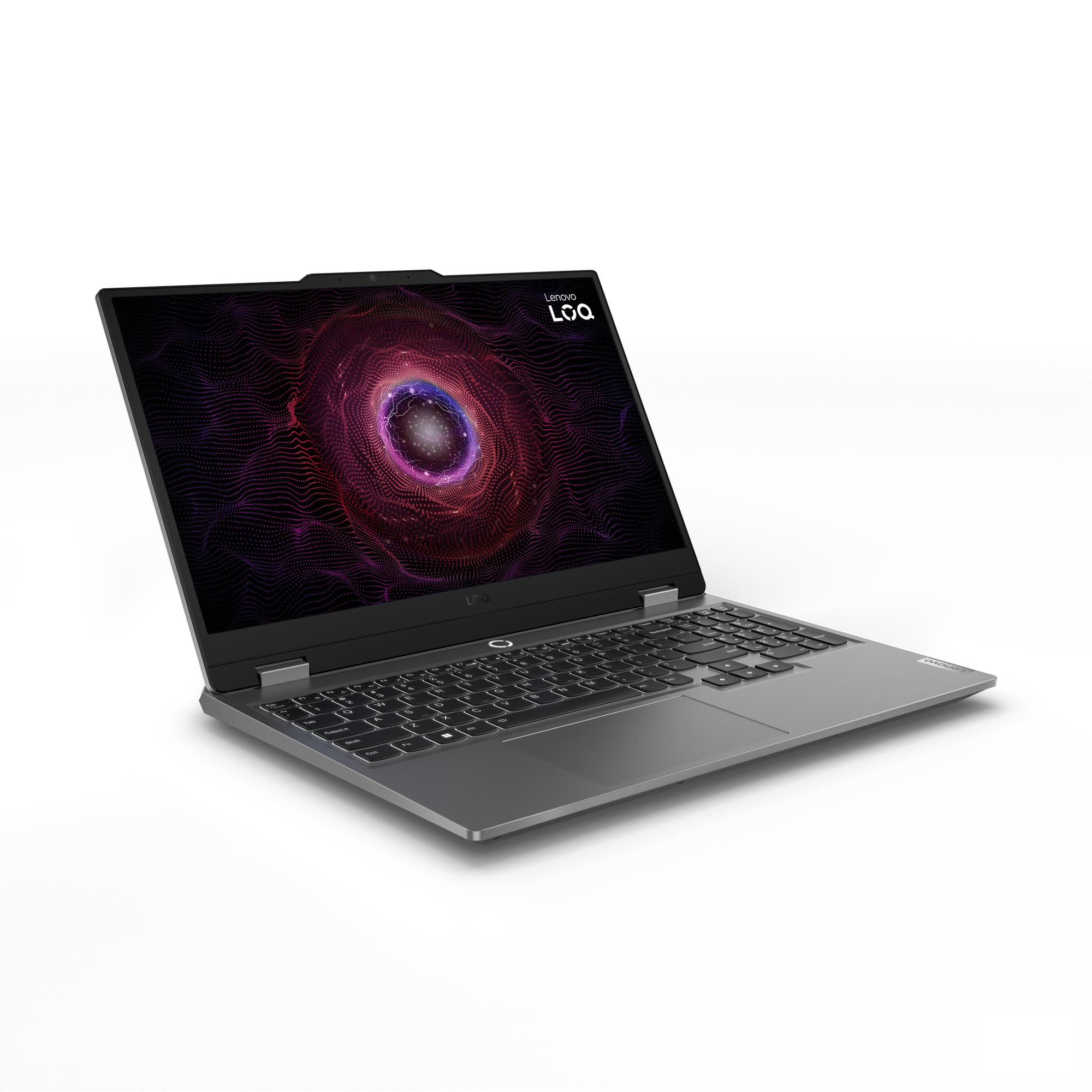 Lenovo LOQ 15ARP9 AMD Ryzen™ 5 7235HS Laptop 39,6 cm (15.6") Full HD 16 GB DDR5-SDRAM 512 GB SSD NVIDIA GeForce RTX 3050 Wi-Fi 6 (802.11ax) Szary - obrazek 2