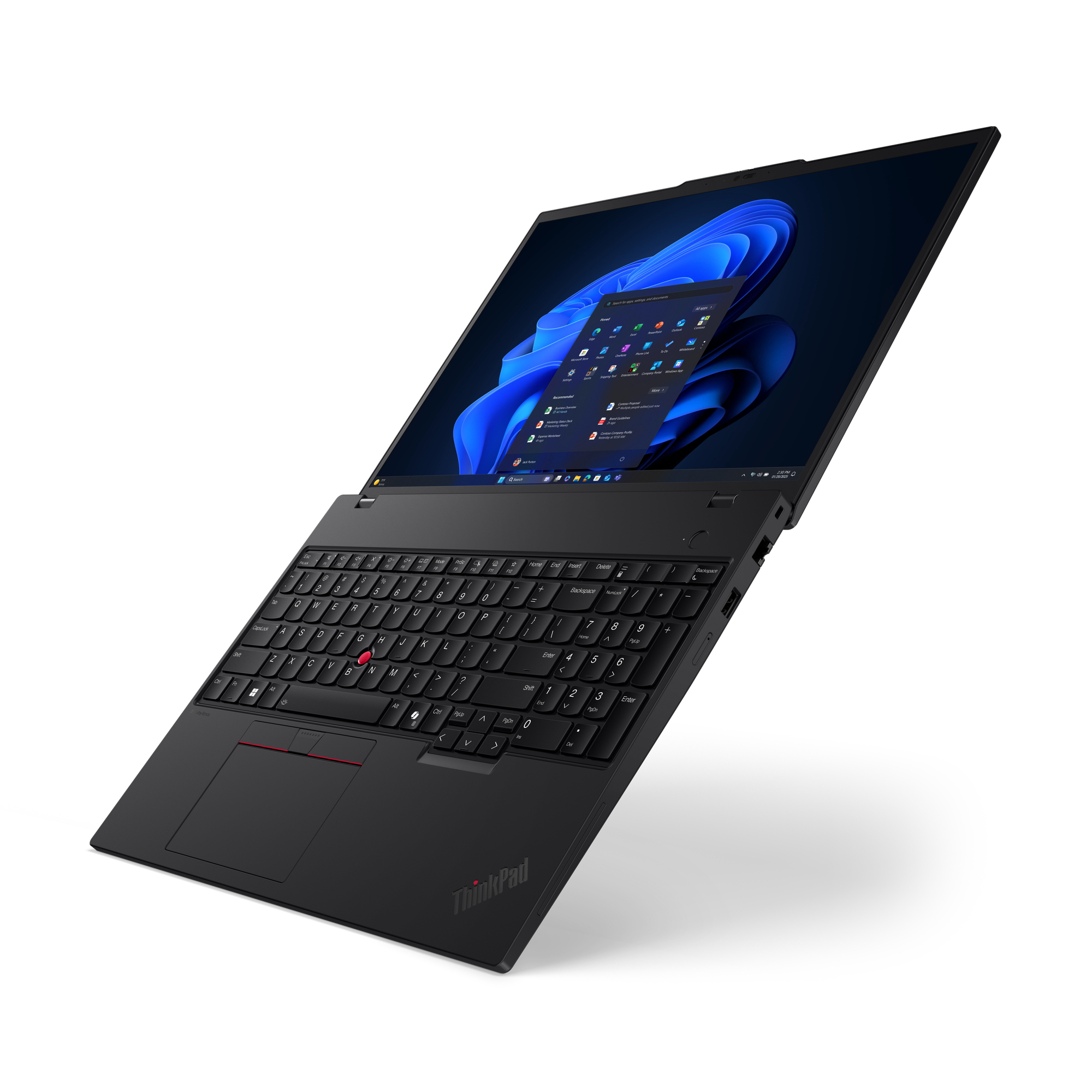 Lenovo ThinkPad T16 Gen 4 (Intel) Intel Core Ultra 5 225U Laptop 40,6 cm (16") WUXGA 32 GB DDR5-SDRAM 1 TB SSD Wi-Fi 6E (802.11ax) Windows 11 Pro Czarny - obrazek 2