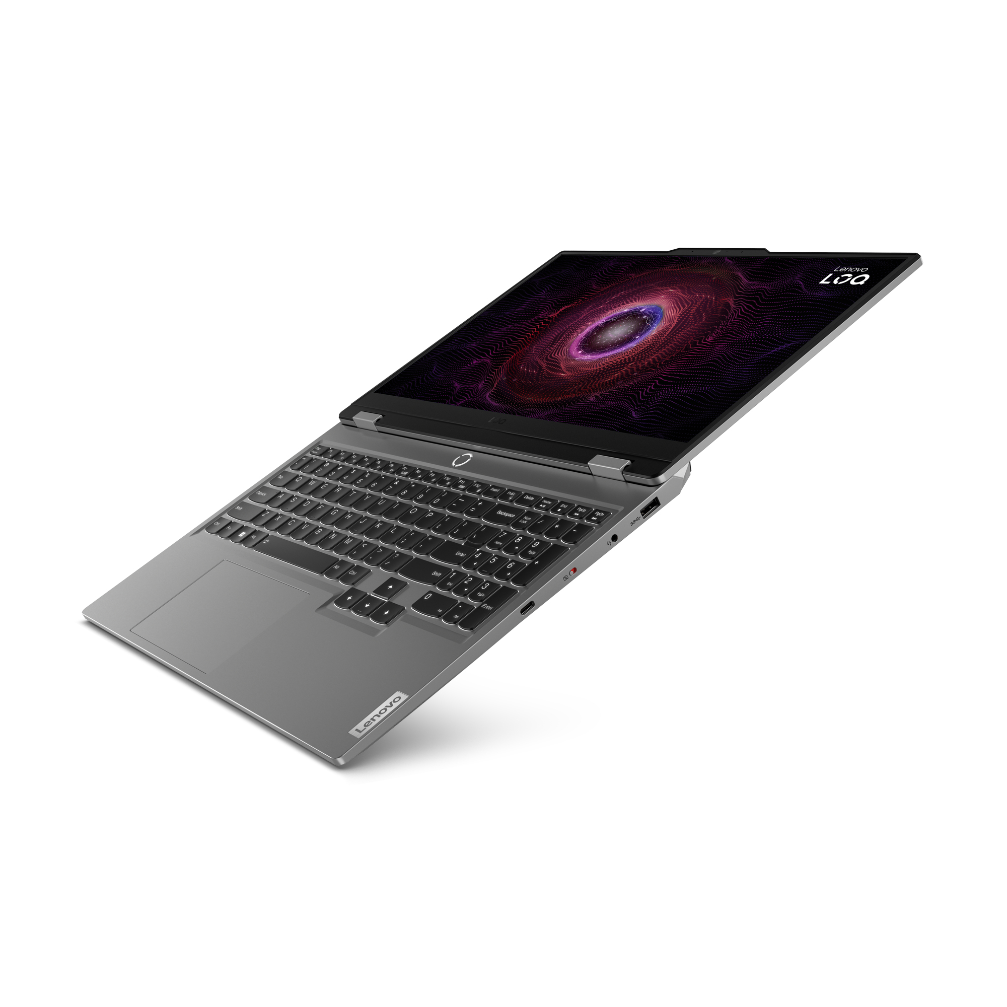 Lenovo LOQ 15ARP9 AMD Ryzen™ 5 7235HS Laptop 39,6 cm (15.6") Full HD 16 GB DDR5-SDRAM 512 GB SSD NVIDIA GeForce RTX 3050 Wi-Fi 6 (802.11ax) Szary - obrazek 5