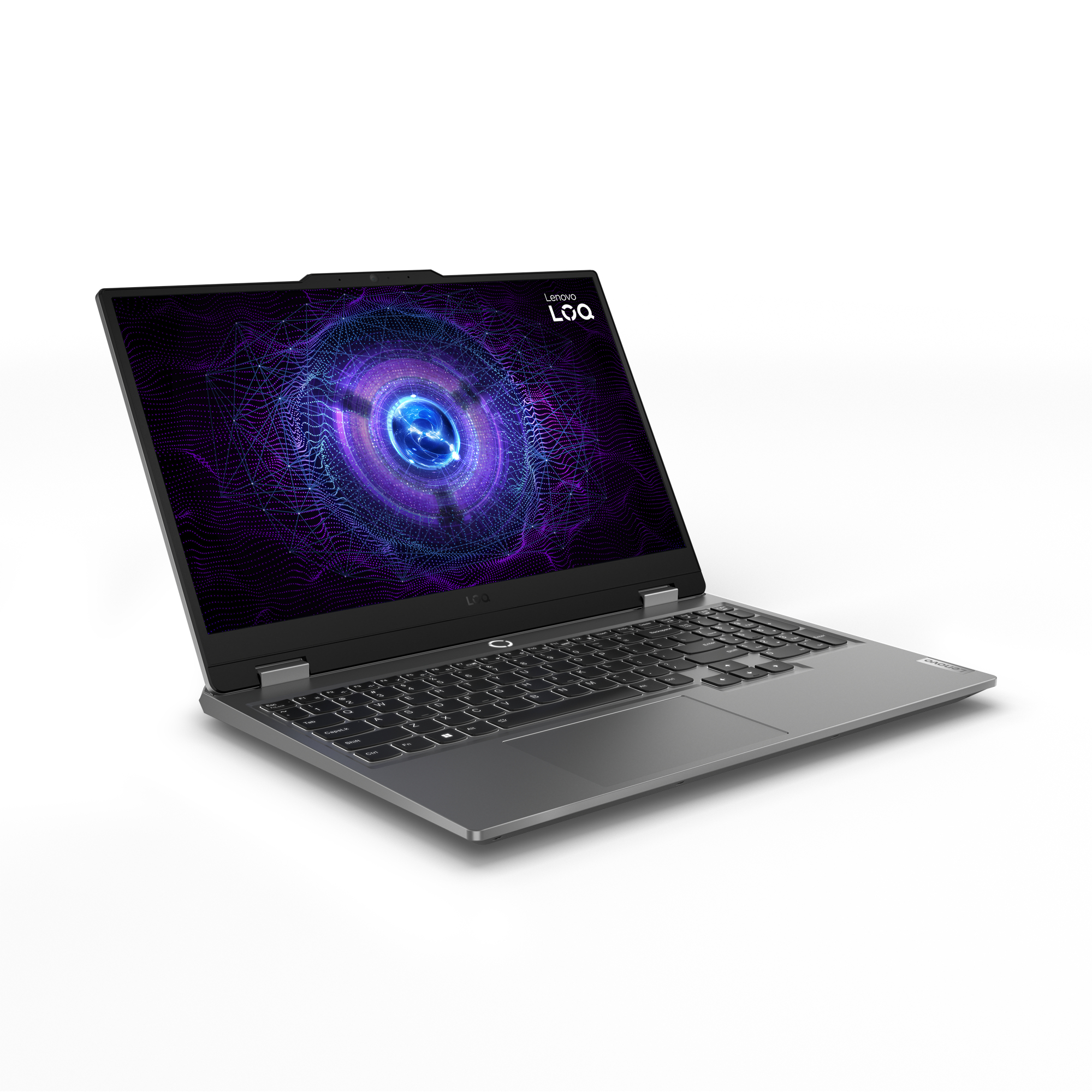 Lenovo LOQ 15IAX9 Intel® Core™ i5 i5-12450HX Laptop 39,6 cm (15.6") Full HD 16 GB DDR5-SDRAM 512 GB SSD NVIDIA GeForce RTX 4050 Wi-Fi 6 (802.11ax) Angielski Szary - obrazek 2