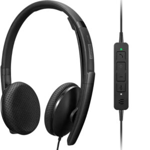 Lenovo 4XD1M39028 słuchawki/zestaw słuchawkowy Przewodowa Opaska na głowę USB Type-C Czarny