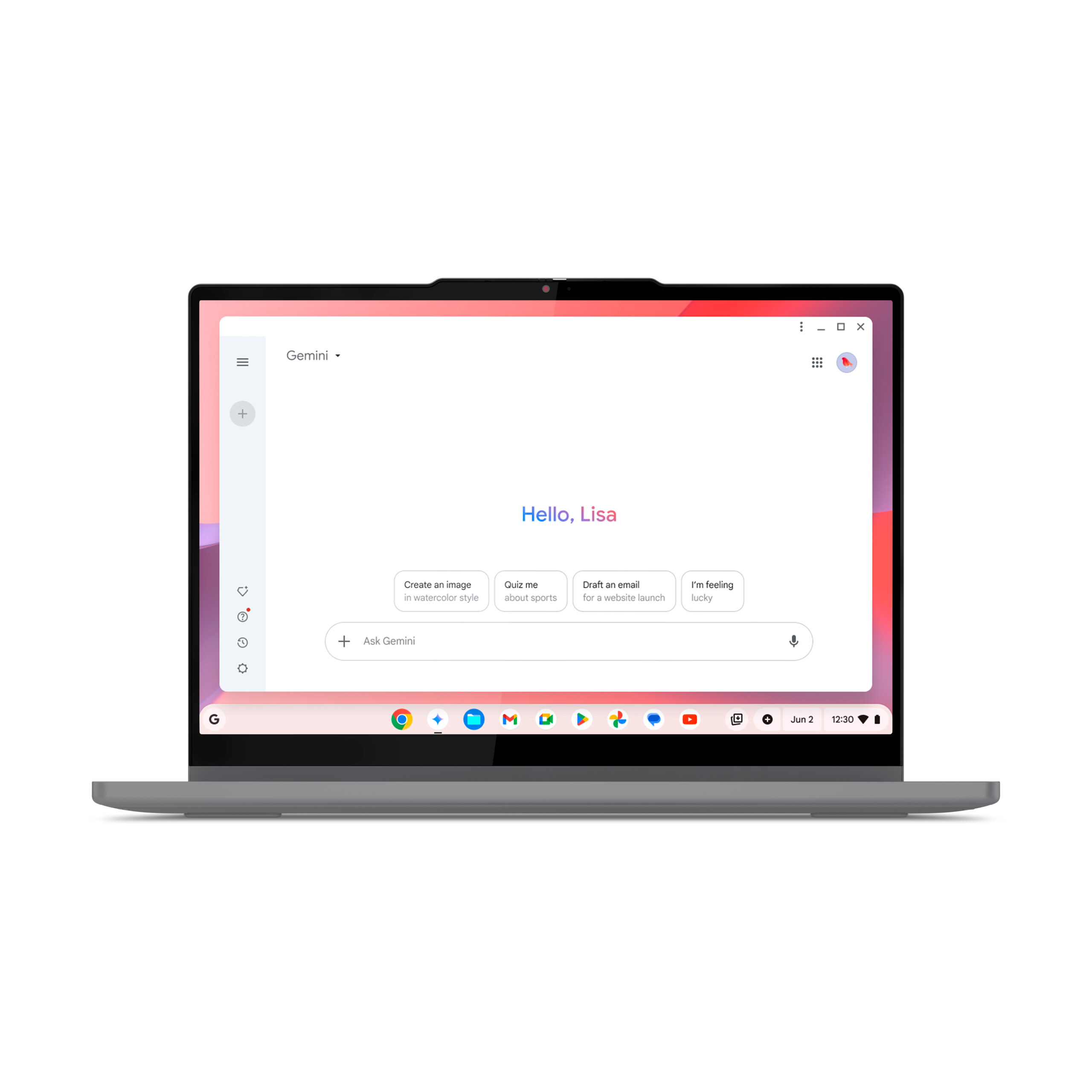 Lenovo Chrome 2in1 14IRU10 Intel Core 5 120U Chromebook 35,6 cm (14") Ekran dotykowy WUXGA 8 GB LPDDR5-SDRAM 128 GB UFS Wi-Fi 6E (802.11ax) ChromeOS Francuski Szary - obrazek 5