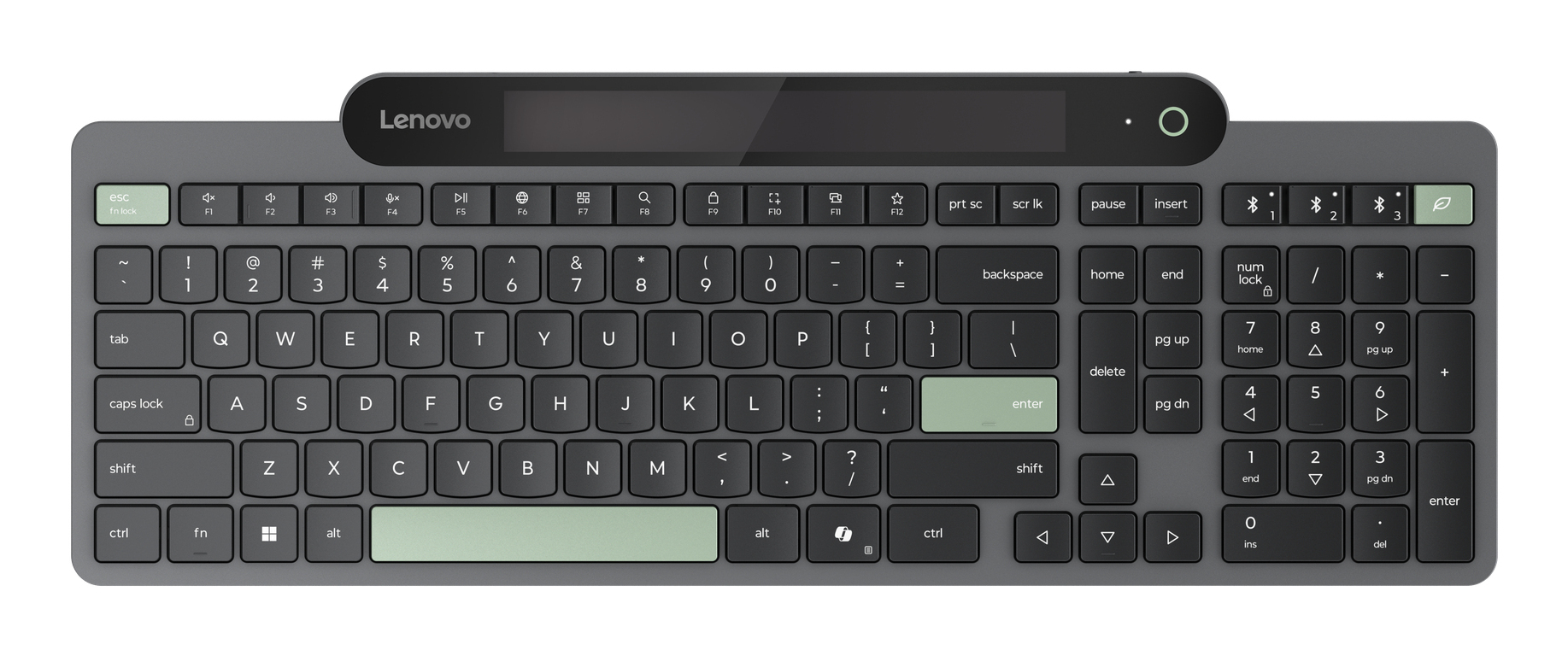 Lenovo Self-Charging Bluetooth Keyboard - Klawiatura Bezprzewodowa