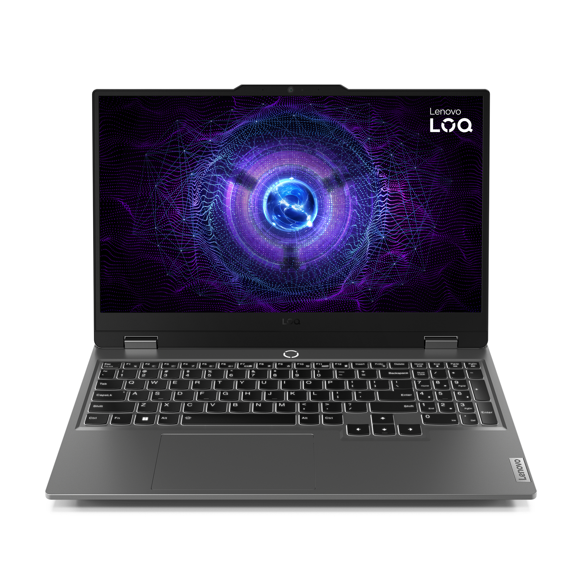 Lenovo LOQ 15IAX9 Intel® Core™ i5 i5-12450HX Laptop 39,6 cm (15.6") Full HD 16 GB DDR5-SDRAM 512 GB SSD NVIDIA GeForce RTX 4050 Wi-Fi 6 (802.11ax) Angielski Szary