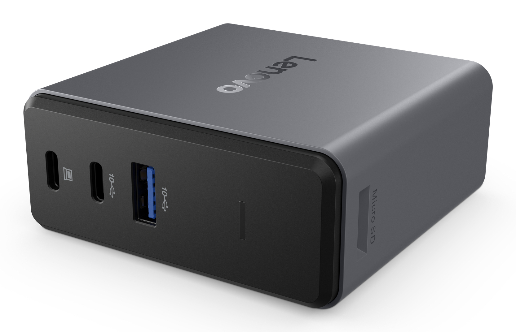 Lenovo X9 Charging GaN Dock - Stacja dokująca USB-C 60W - obrazek 5