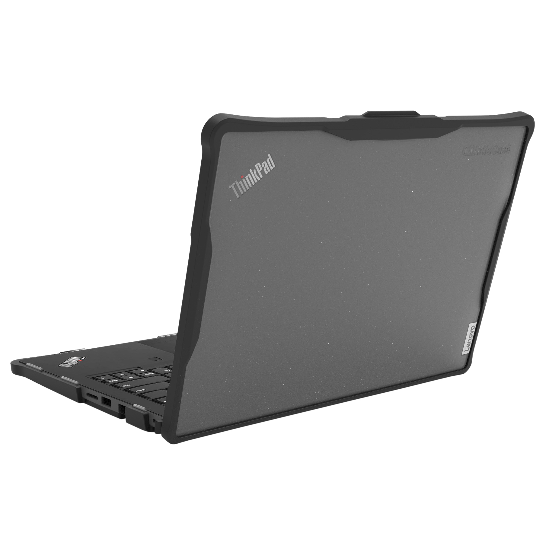 Lenovo 4Z71Q49392 torba na laptop 35,6 cm (14") Krawędź Czarny, Przezroczysty - obrazek 2