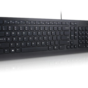 Lenovo Essential klawiatura Uniwersalne USB Czeski, Słowacki Czarny