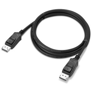Lenovo 4X91U92142 kabel DisplayPort 1,8 m Czarny