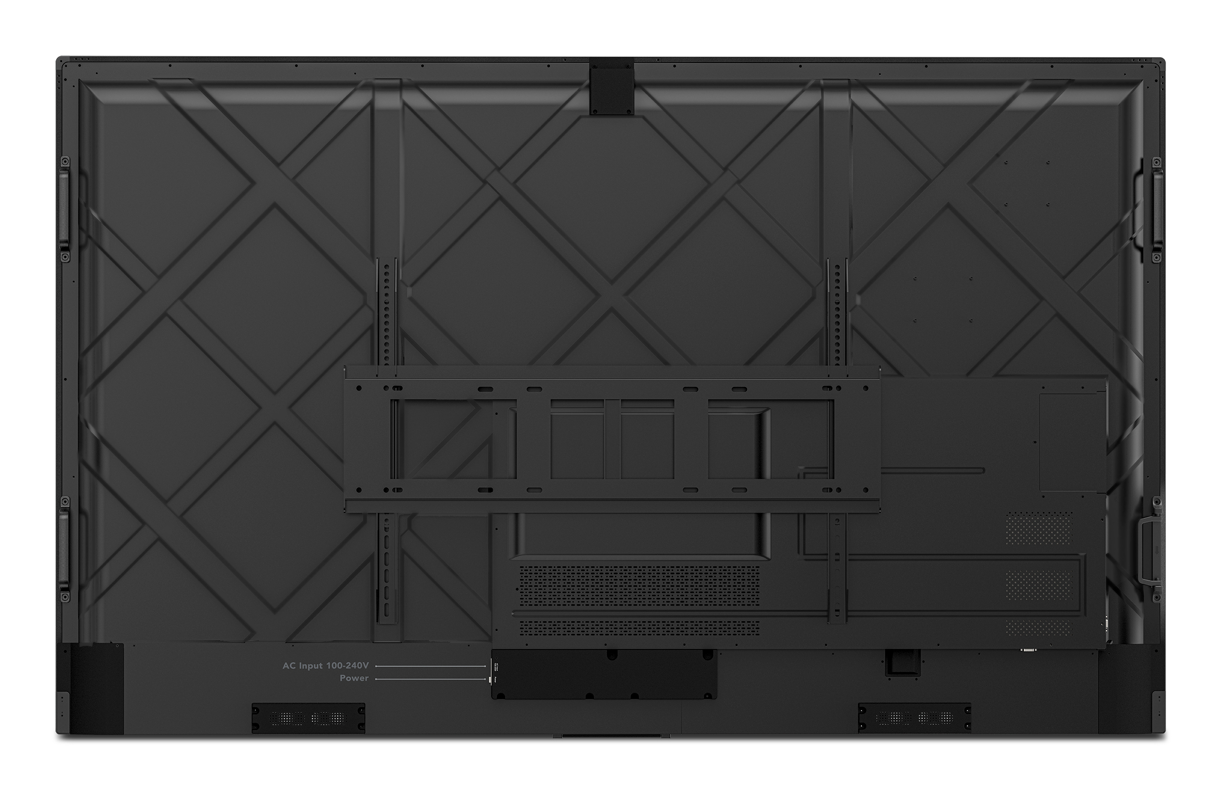 Lenovo ThinkVision T86 monitor komputerowy 2,18 m (86") 3840 x 2160 px 4K Ultra HD LED Ekran dotykowy Czarny