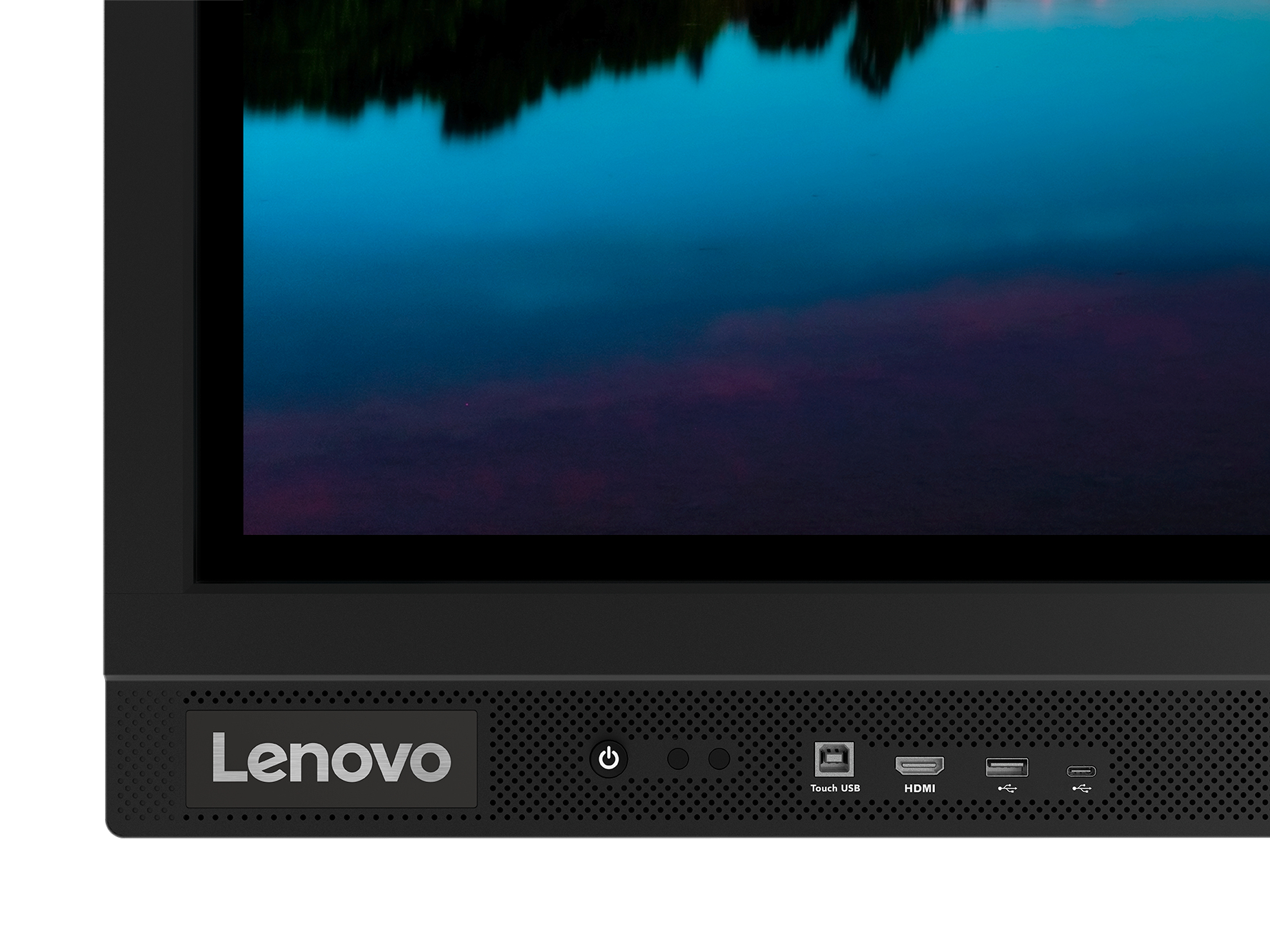 Lenovo ThinkVision T86 monitor komputerowy 2,18 m (86") 3840 x 2160 px 4K Ultra HD LED Ekran dotykowy Czarny