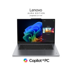 Lenovo ThinkPad X9-15 Gen 1 Copilot+ PC Intel Core Ultra 7 258V Laptop 38,9 cm (15.3") 2.8K 32 GB LPDDR5x-SDRAM 1 TB SSD Wi-Fi 7 (802.11be) Windows 11 Pro Włoski Szary