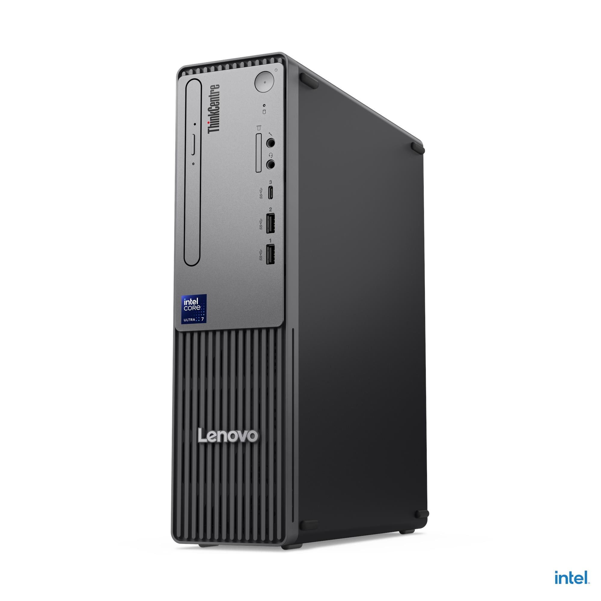 Lenovo ThinkCentre neo 50s Gen 6, Intel® Core™ Ultra 5 225 (rdzenie E do 4.40GHz, 20MB), Brak systemu operacyjnego, 8.0GB, 1x512GB SSD M.2 2280 PCIe Gen4 QLC, I - obrazek 2