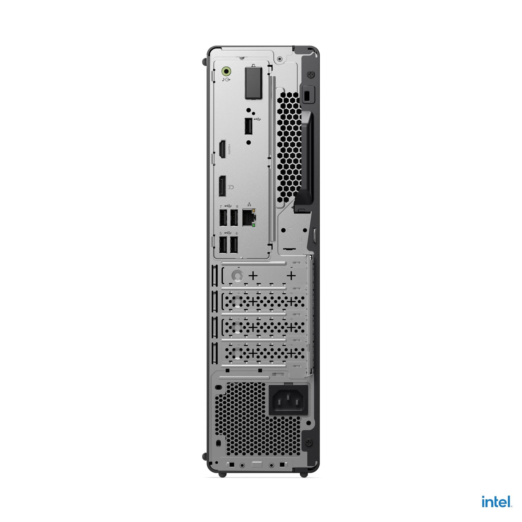 Lenovo ThinkCentre neo 50s Gen 6, Intel® Core™ Ultra 5 225 (rdzenie E do 4.40GHz, 20MB), Brak systemu operacyjnego, 8.0GB, 1x512GB SSD M.2 2280 PCIe Gen4 QLC, I - obrazek 4