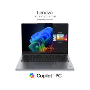 Lenovo ThinkPad X9-14 Gen 1 Copilot+ PC Intel Core Ultra 7 258V Laptop 35,6 cm (14") WUXGA 32 GB LPDDR5x-SDRAM 1 TB SSD Wi-Fi 7 (802.11be) Windows 11 Pro Włoski Szary